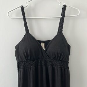 Sassy, black long dress